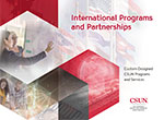 International Programs and Partnerships brochure