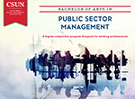 B.A. in Public Sector Management e-brochure